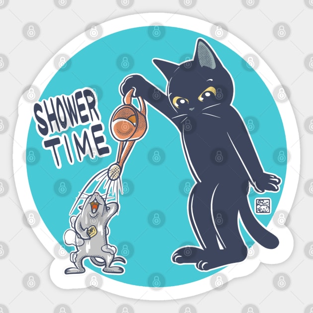 Shower Time Sticker by BATKEI